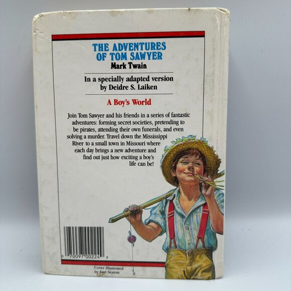 The Adventures Of Tom Sawyer Mark Twain Great Illustrated Classics Hardcover 198 - Picture 2 of 4